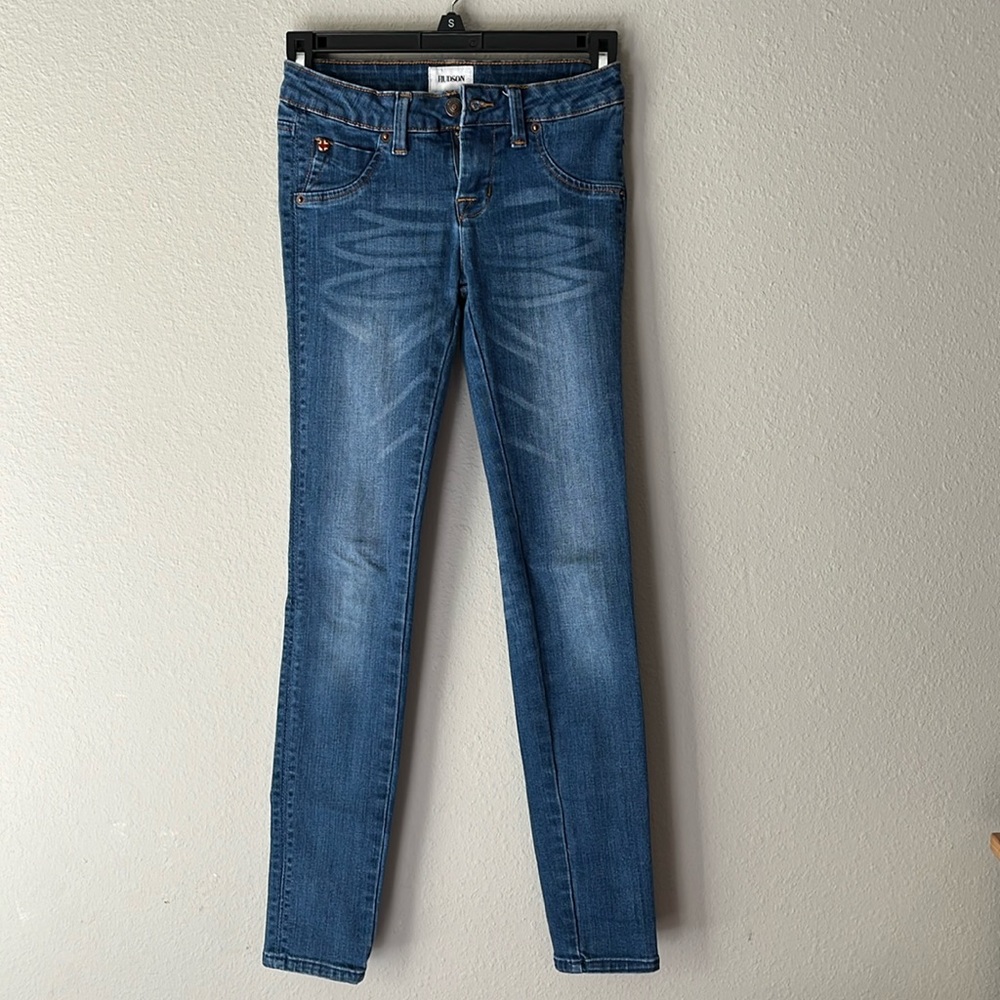 Girls Hudson skinny jeans size 12